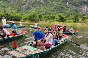 Boat on Trang An, Ninh Binh