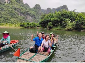 Boat on Trang An, Ninh Binh