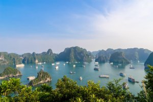 halong bay view from Titov island