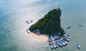 Titop Island is one of the most popular destinations in Halong Bay