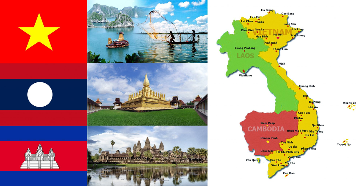 Laos Cambodia and Vietnam tour itinerary guide overview