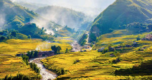 sapa love market scenic view of Sapa Ancient Rock Field
