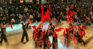 sapa love market at night with local culture and traditional activities in Northern Vietnam