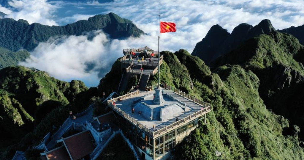 Panoramic view of Sun World Sapa