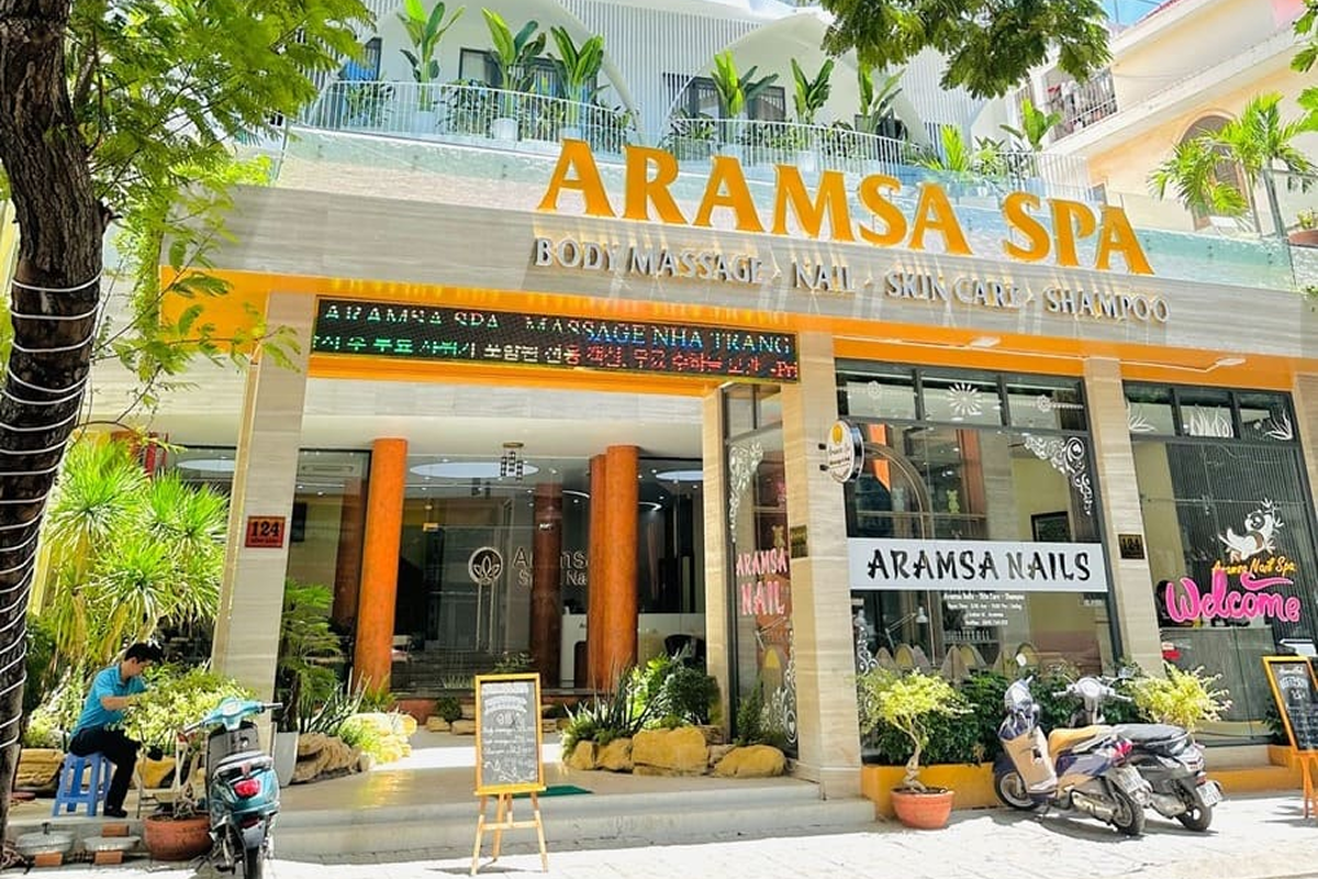 Interior view of Aramsa Spa Nha Trang treatment room