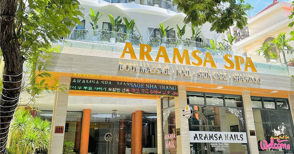 Aramsa Spa Nha Trang exterior and relaxation area