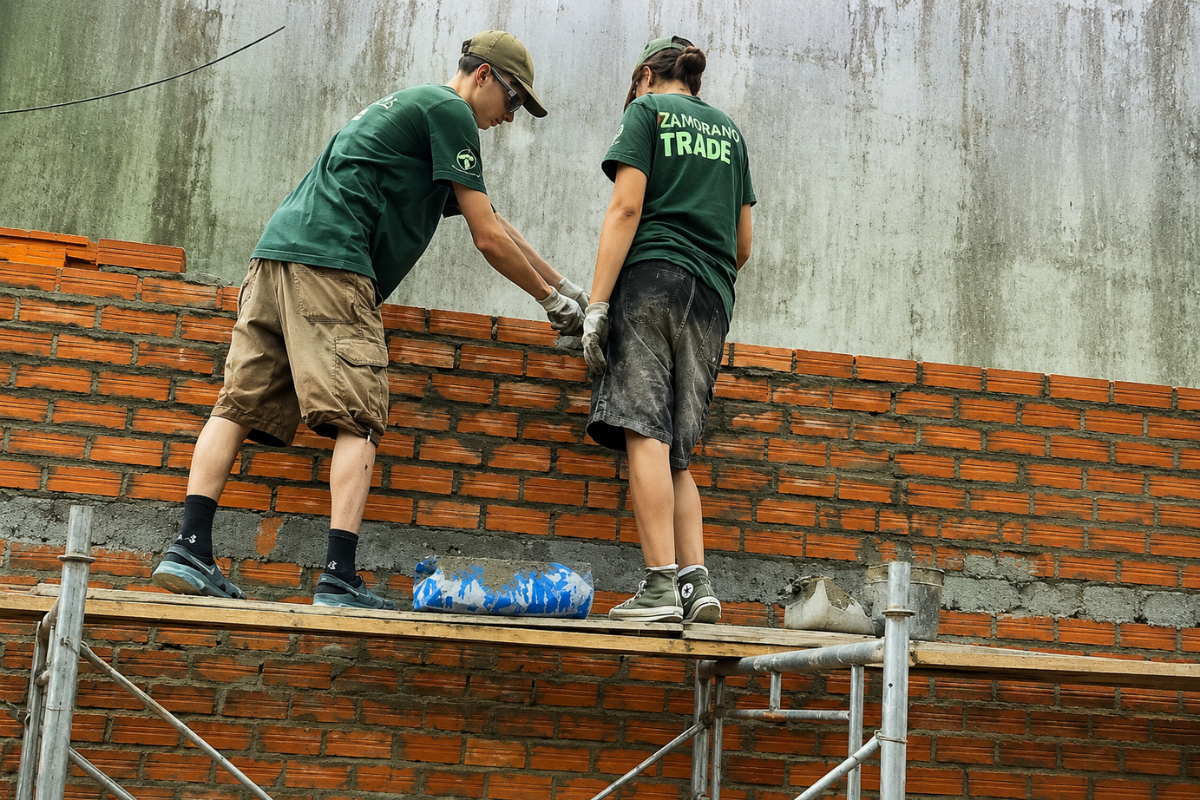 Work Alongside Local Builders