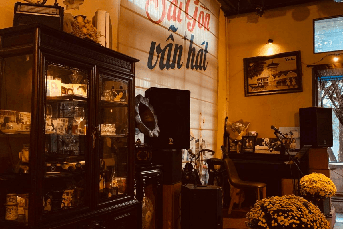 Cư Xá Cà Phê - Travel back to 1990s Vietnam in a nostalgic café filled with childhood memories.