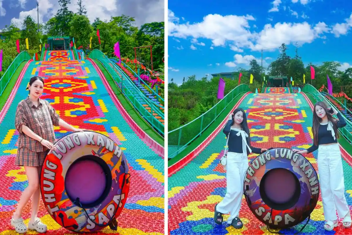 How to Ride the Rainbow Slide at Sapa